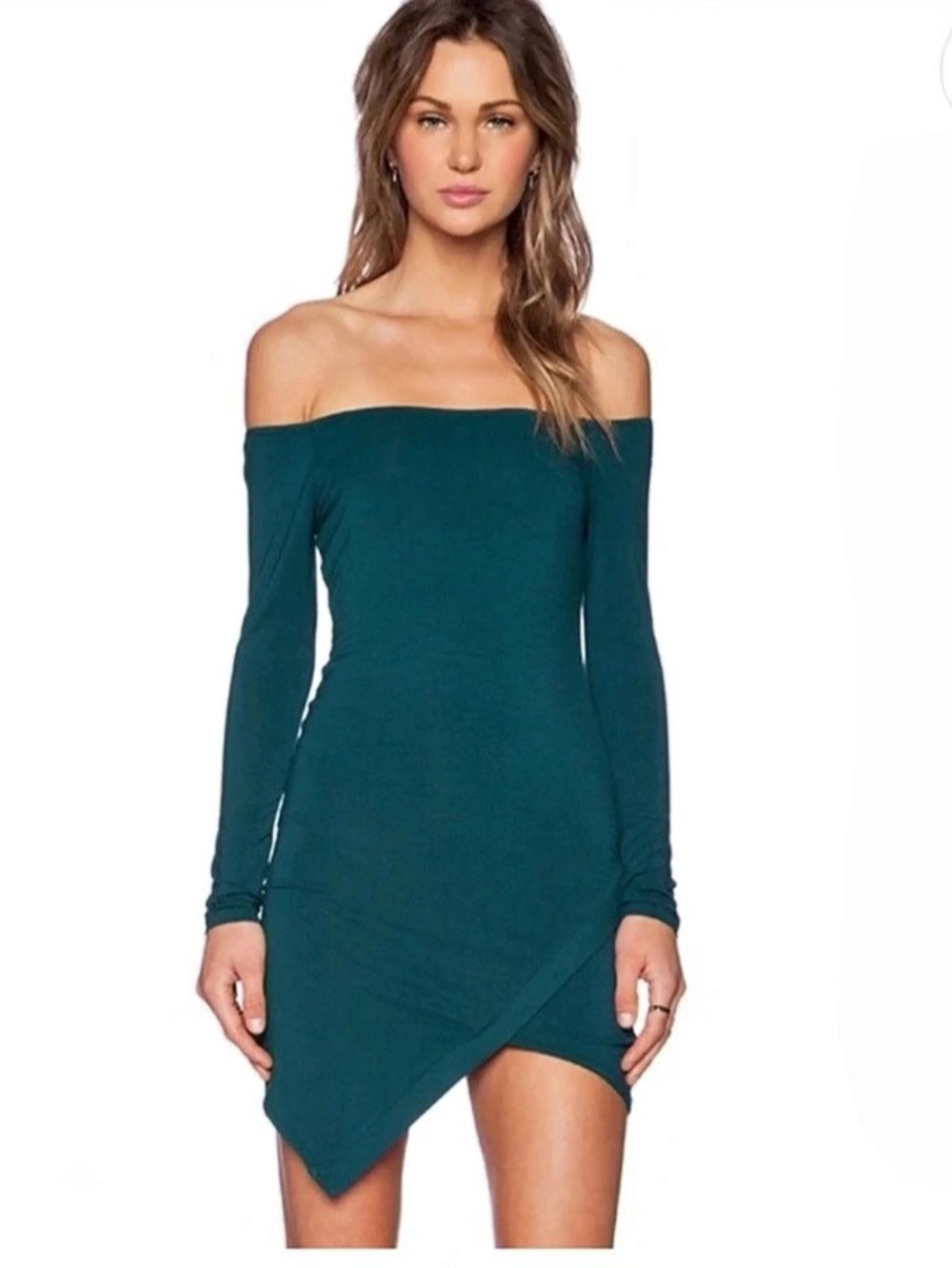 Lovers + friends Giselle Midi Dress Green S